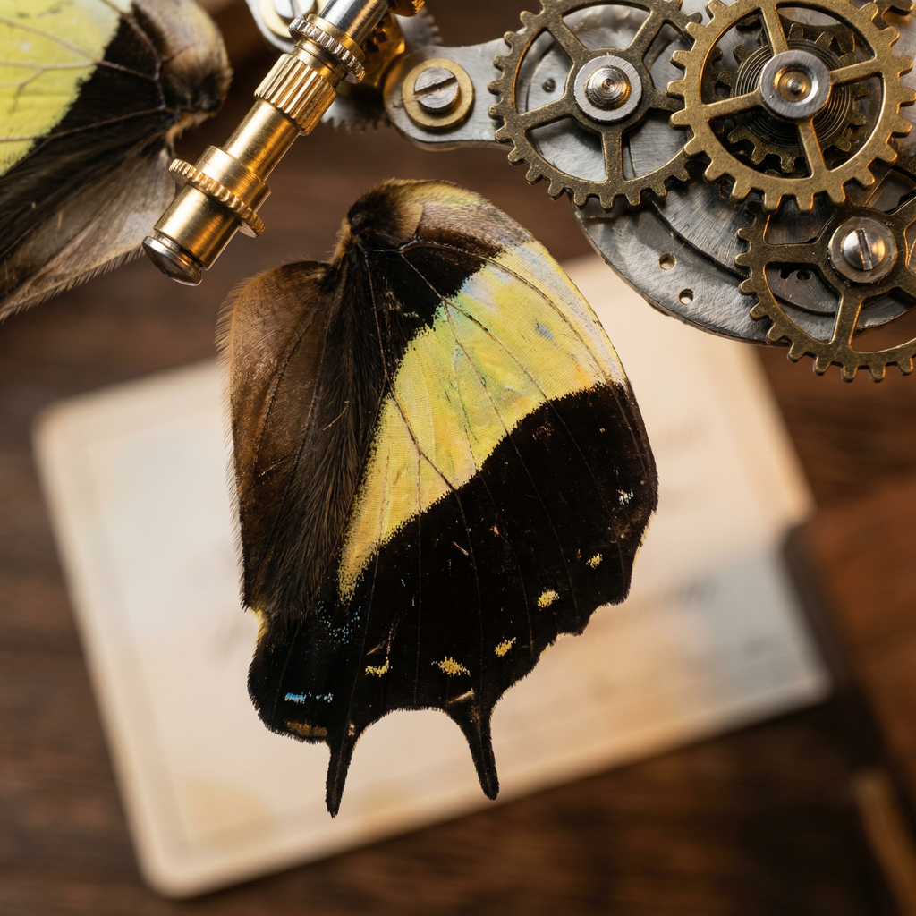 The Clockwork Monarch Specimen