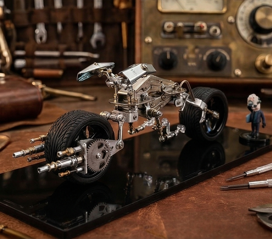 "Wrench-Forged" Motorcycle Prototype