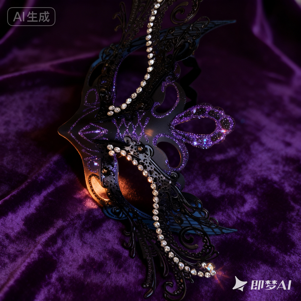 Elegant Venetian Masquerade Mask – Perfect for Romantic Couple’s Ball & Themed Parties