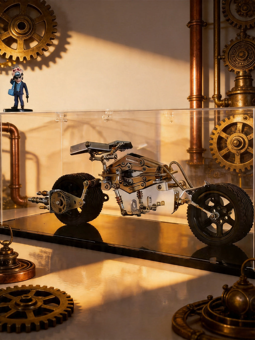 "Wrench-Forged" Motorcycle Prototype
