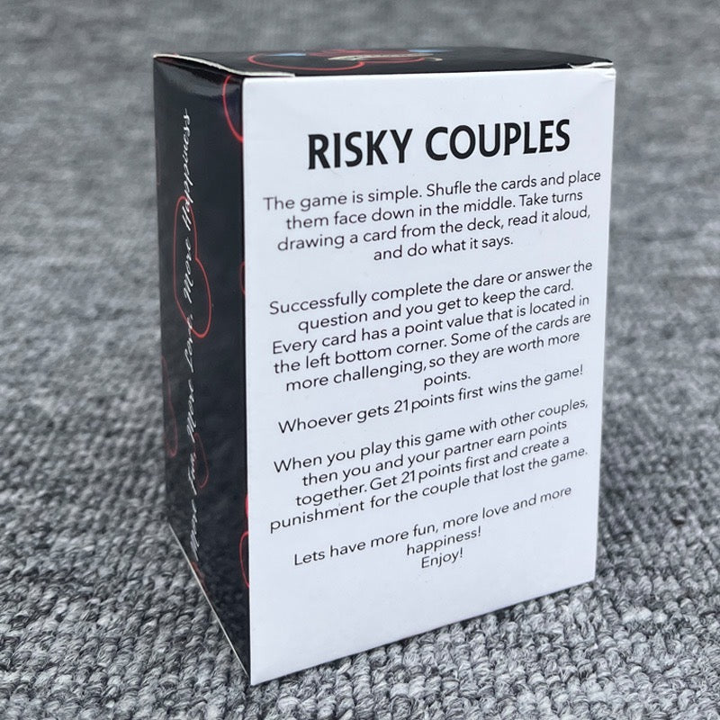 Risky Couple Game Cards