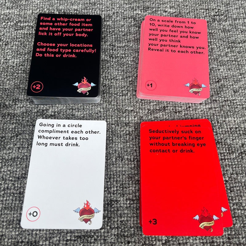 Risky Couple Game Cards