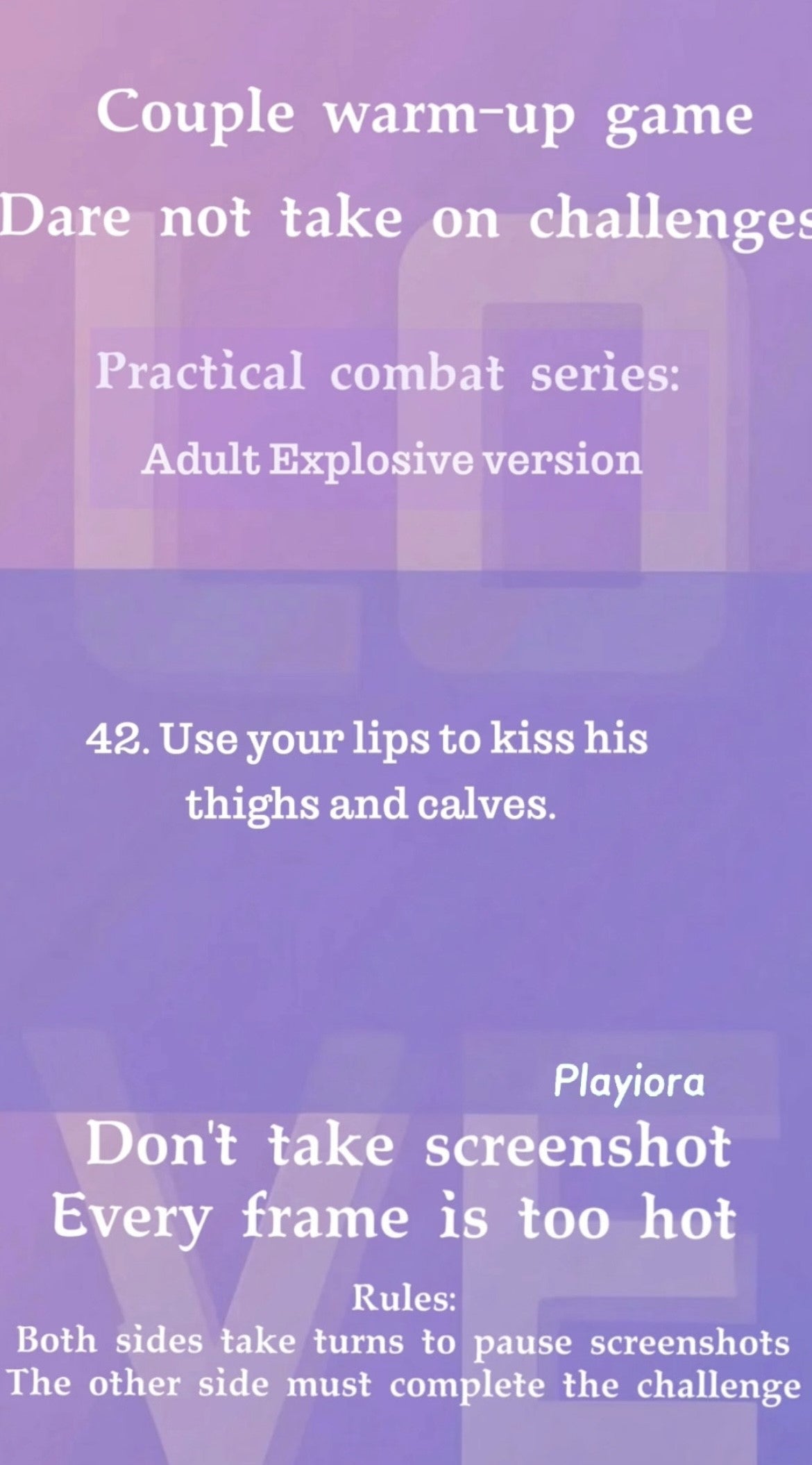 Couple Game Adult Version