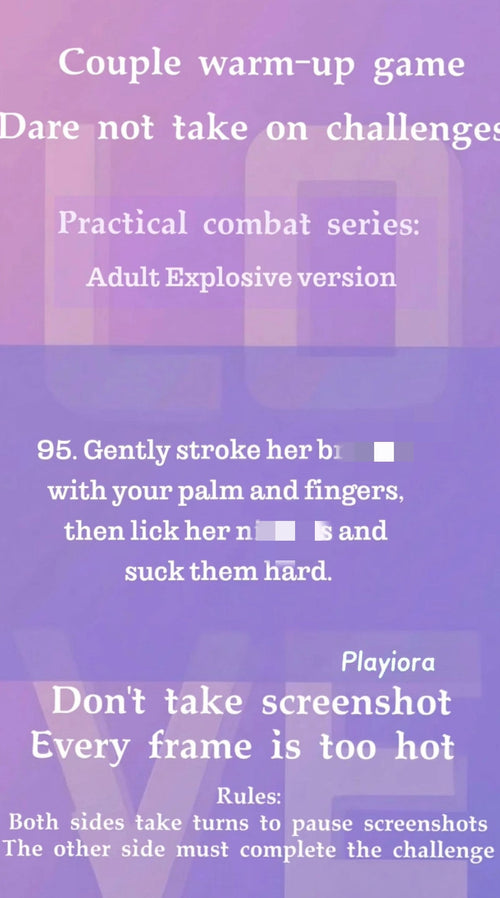 Couple Game Adult Version